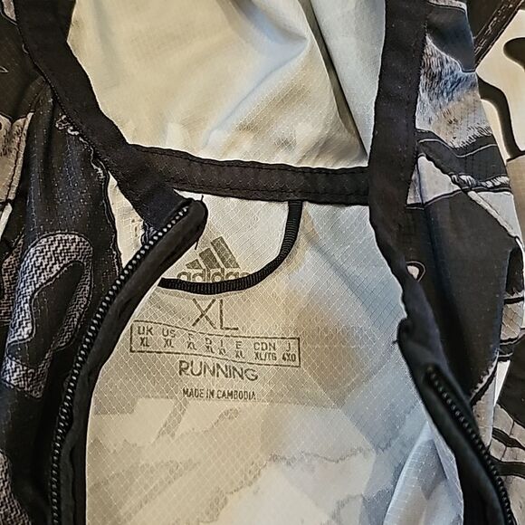 Mens Adidas the run hooded jacket size XL - Picture 5 of 13